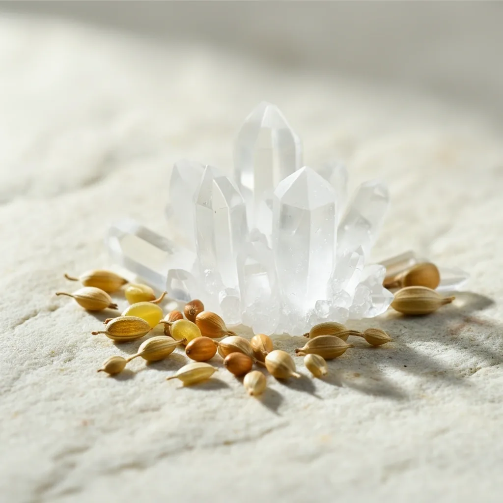 Elementos minerales y botánicos de alta pureza